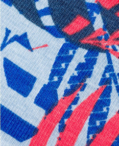 Comfort-Cap-Blue-Leaves
