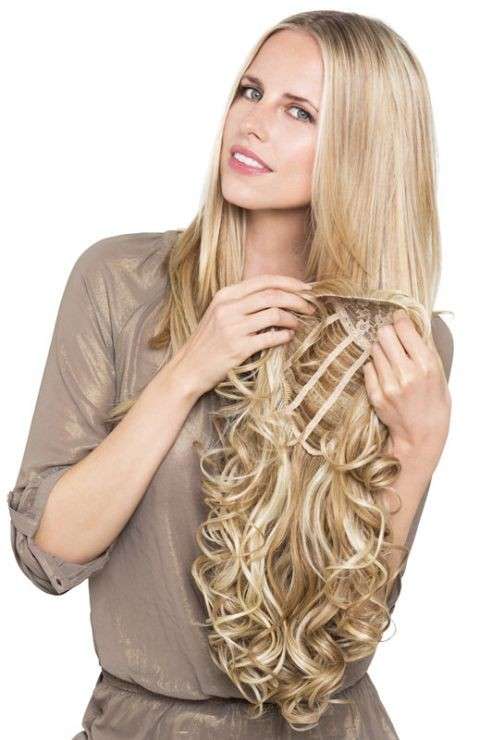 Haarteil HALF WIG CURLY