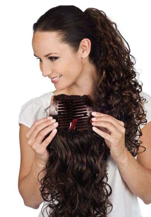 Haarteil LAYERED COMB CURLY