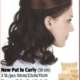 NEW PUT IN CURLY 100 % Echthaar